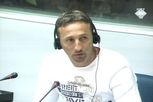 Rajif Begic, witness at Krajisnik trial