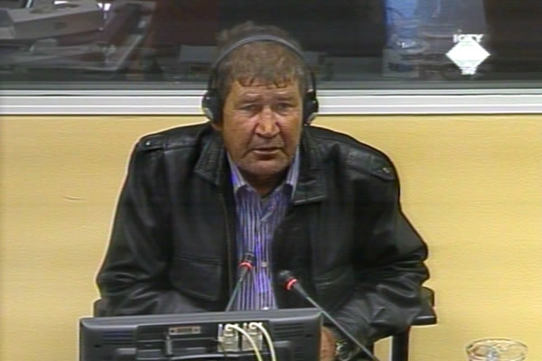 Rajko Gusa, witness in the Gotovina trial