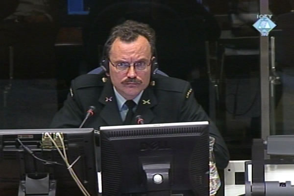Robert Williams, witness in the Gotovina trial