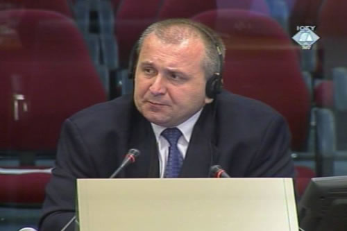 Salko Gusic, witness in the Halilovic trial