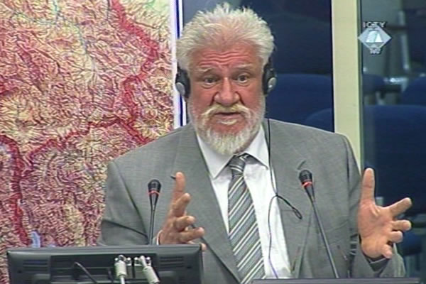 Slobodan Praljak svjedoči u svoju odbranu