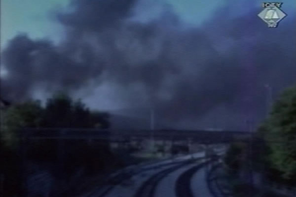 The footage of the shelling of Knin that was filmed on August 4th 1995 by the cameraman of Zastava film