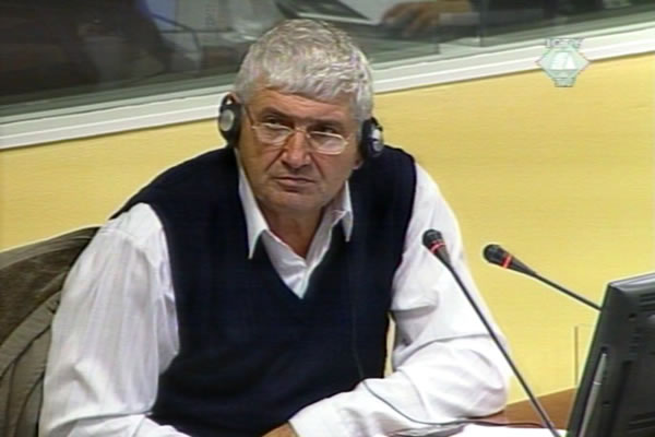 Stjepan Buhin, witness in the Gotovina trial