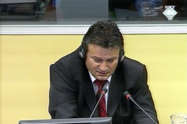Tomislav Penic, defence witness of Mladen Markac