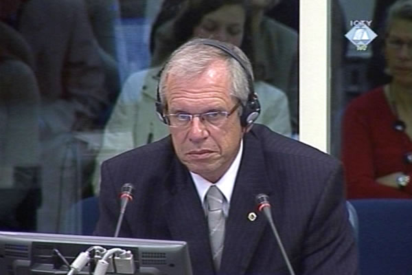 Tor Munkelien, witness in the Gotovina trial