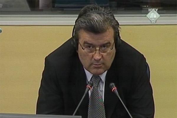 Vahid Karavelic, witness in the Dragomir Milosevic trial