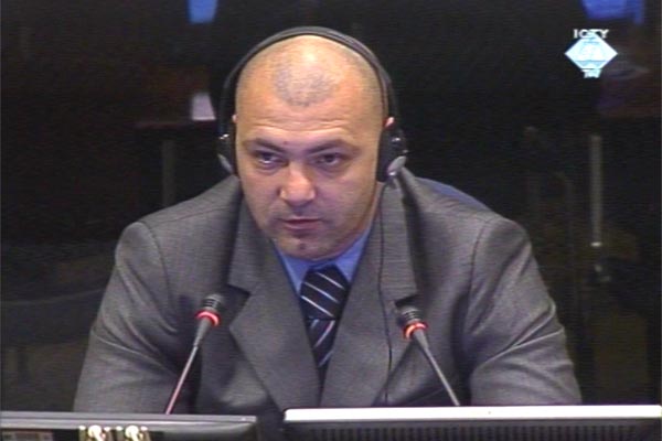 Vilim Karlovic, witness in the Vojislav Seselj trial