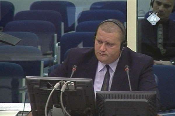 Vladimir Gojanovic, witness at the Gotovina, Cermak and Markac trial