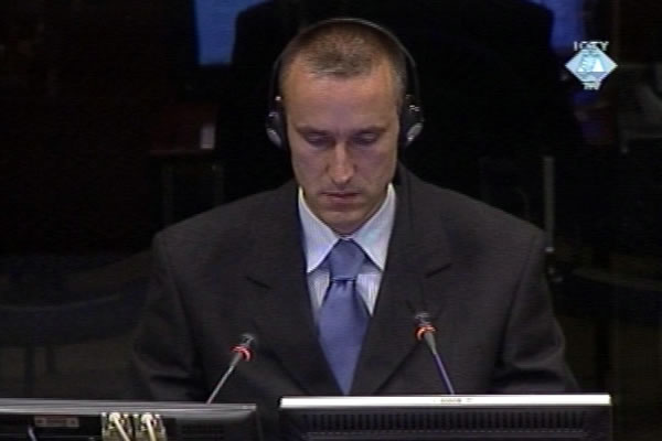 Vladimir Ilic, defense witness for Sreten Lukic
