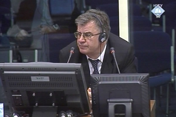 Vladimir Tutus, witness at the Mico Stanisic and Stojan Zupljanin trial