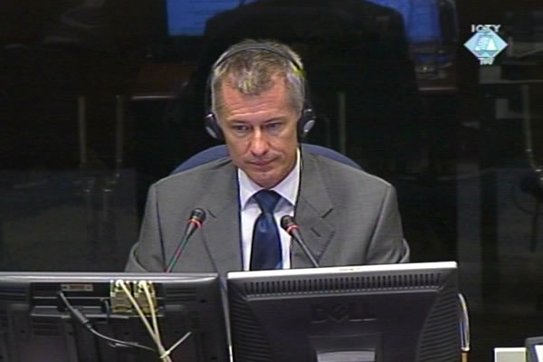 William Hayden, witness in the Gotovina trial