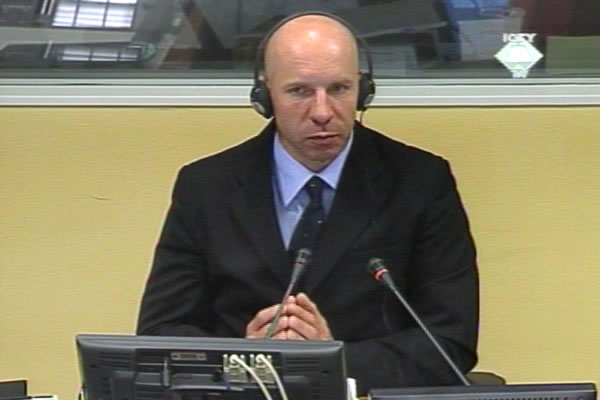 Zdravko Janic, witness at the Gotovina, Cermak and Markac trial
