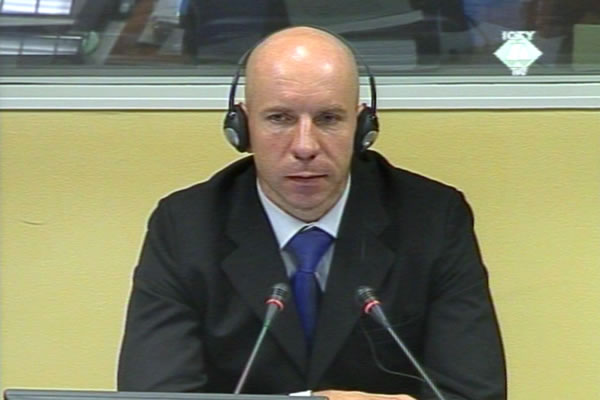 Zdravko Janic, witness at the Gotovina, Cermak and Markac trial