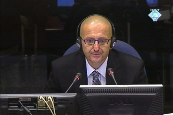 Zeljko Zganjer, witness in the Gotovina trial