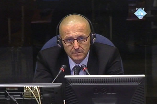 Zeljko Zganjer, witness in the Gotovina, Cermak and Markac trial