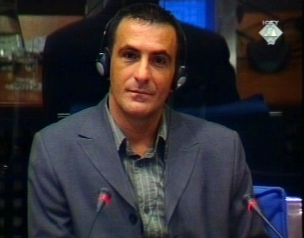 Zoran Gvozden, witness at the Hadzihasanovic and Kubura trial