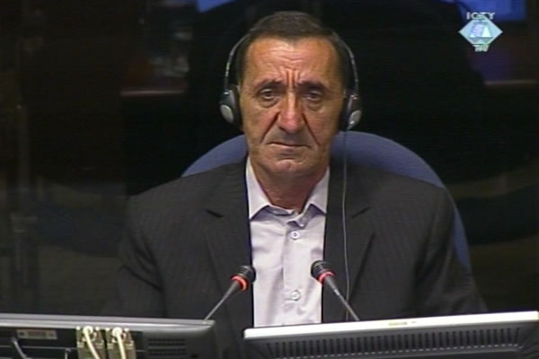 Zymer Hasanaj, witness in the Haradinaj trial
